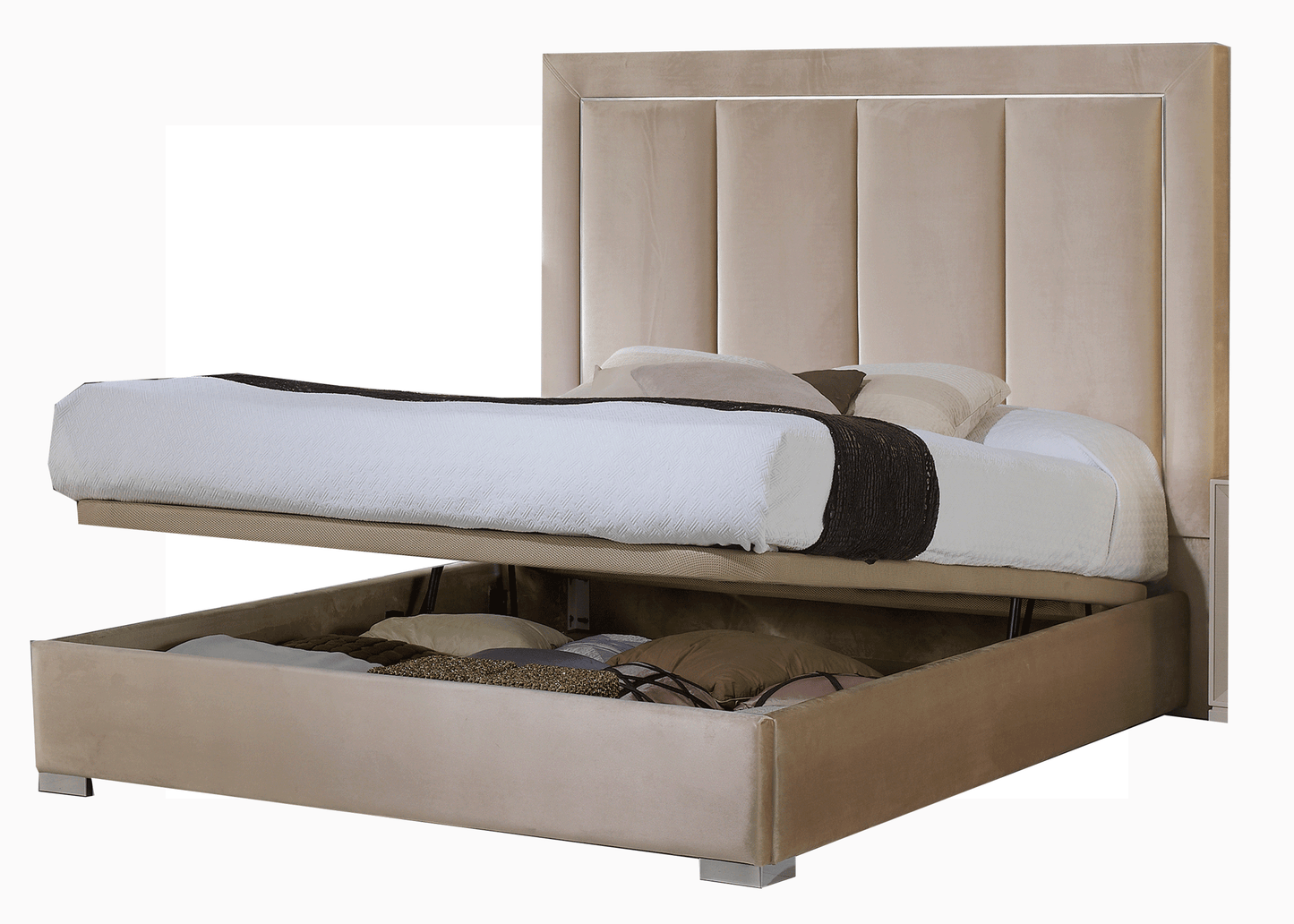 Classic King Storage Bed - 85 Inch