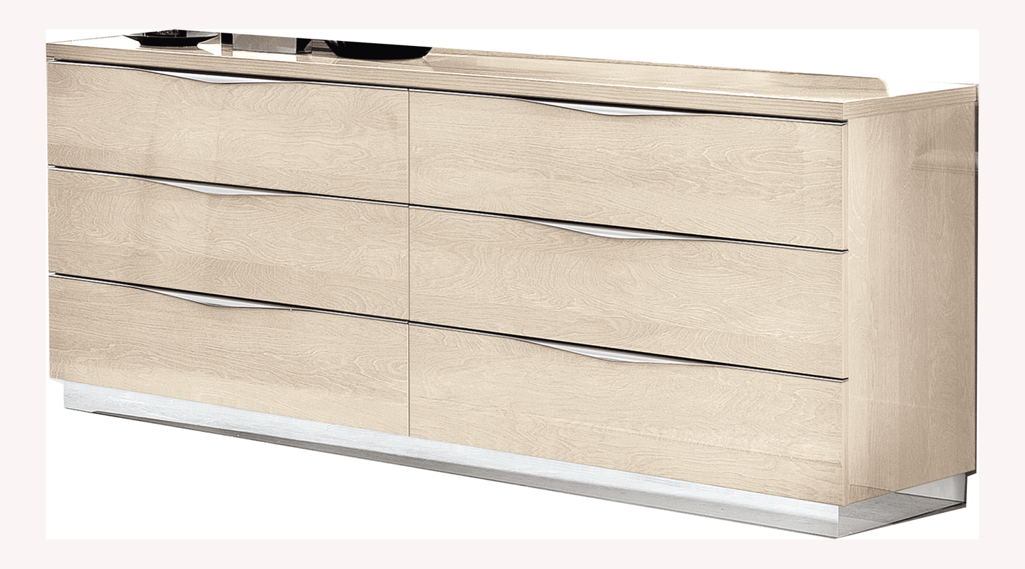 Classic Ivory Dresser - 68.1 Inch