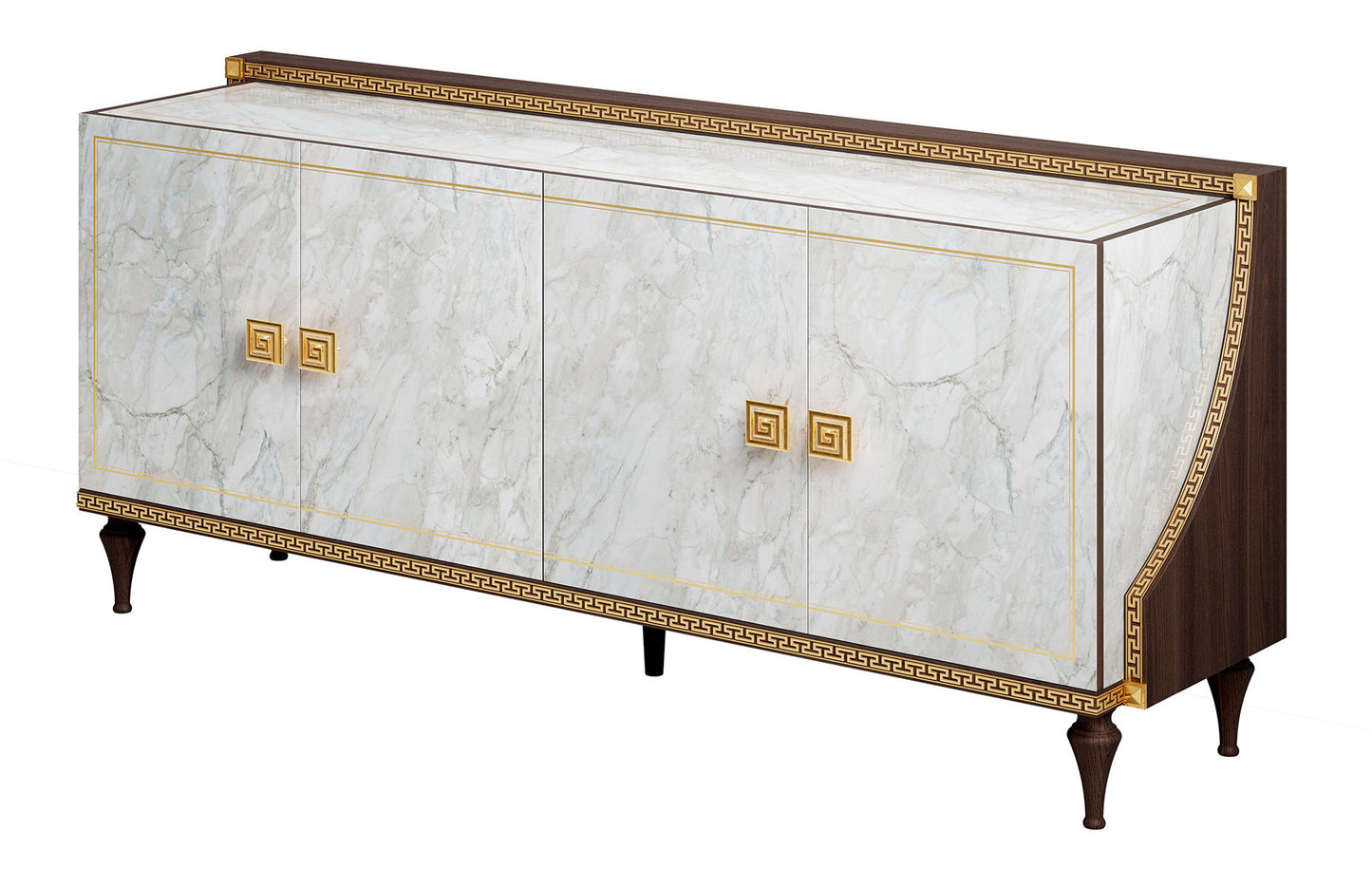 Classic Buffet Cabinet - 80.71 Inch - 80.71x21 Inch