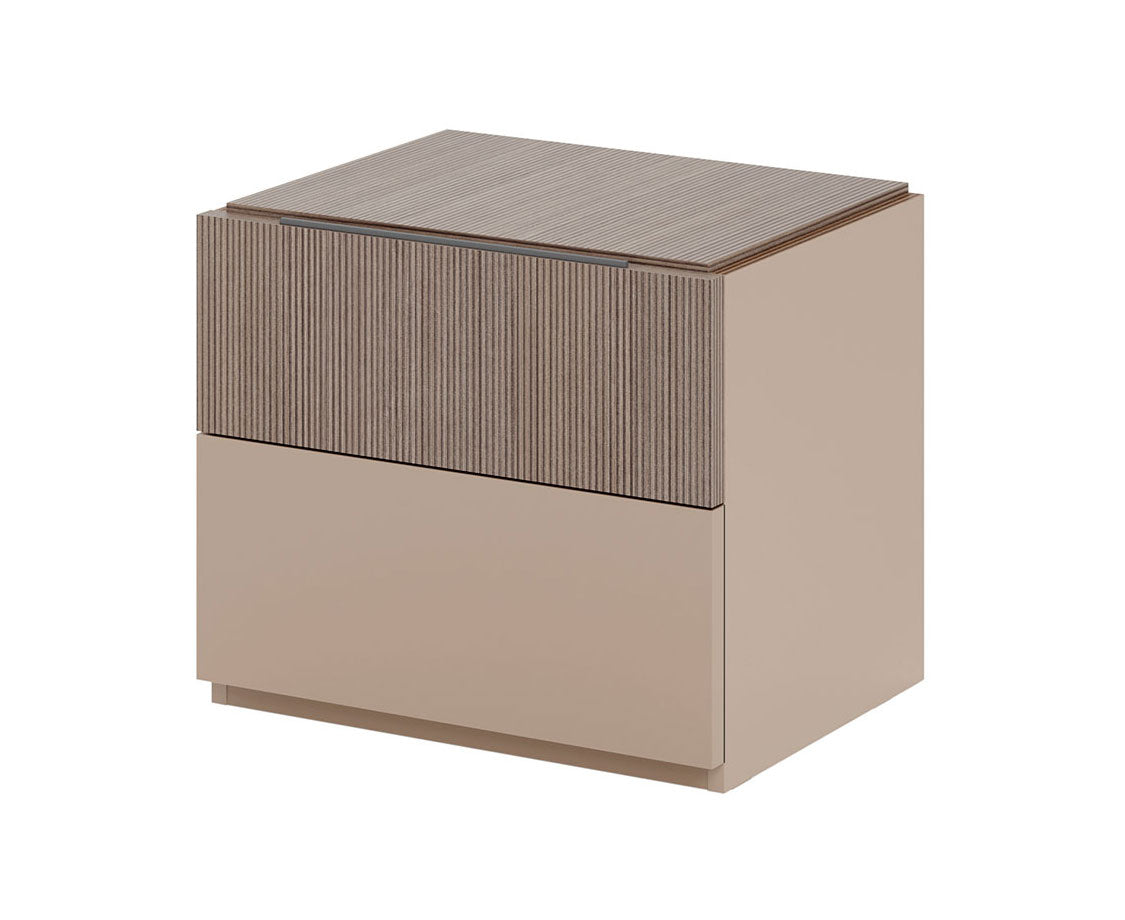 Classic Camel Nightstand - 23.43 Inch