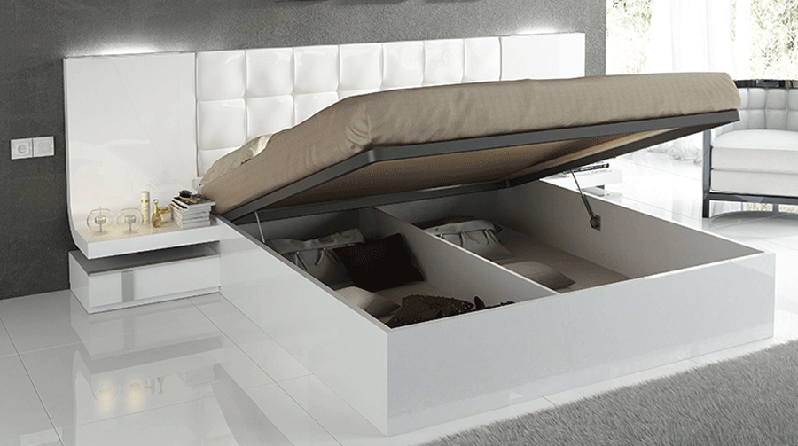 Classic King Storage Bed - 128 Inch