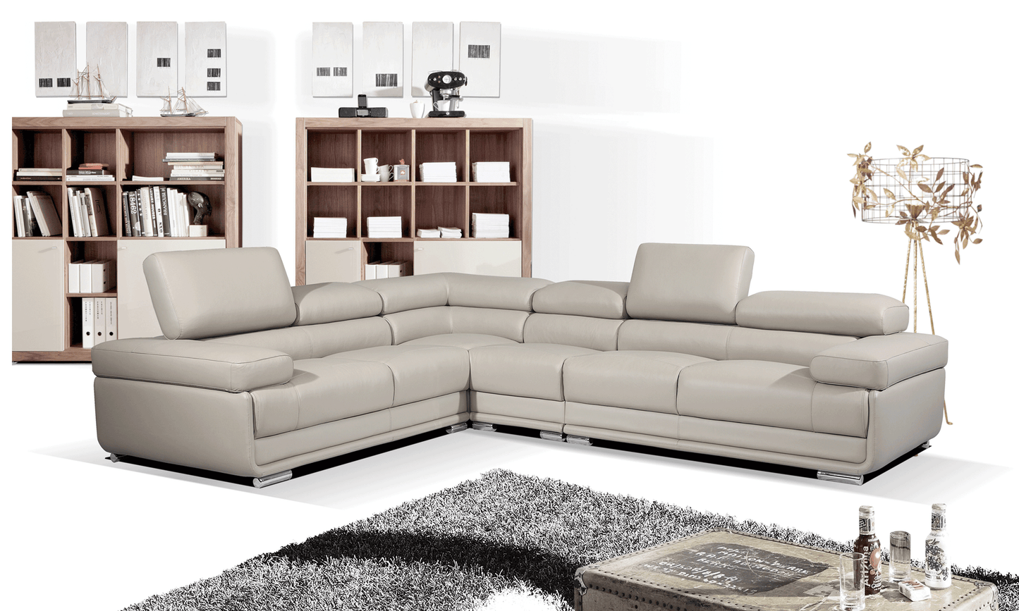 Classic Sectional Sofa - 102/126 Inch - 102/126x41 Inch - 102/126x41 Inch