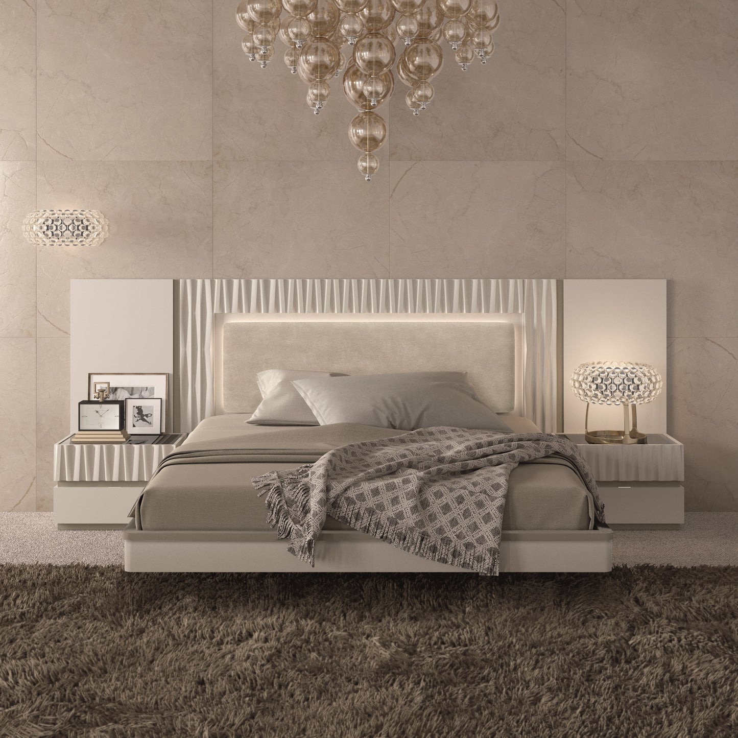 Classic King Bed - 133.08 Inch