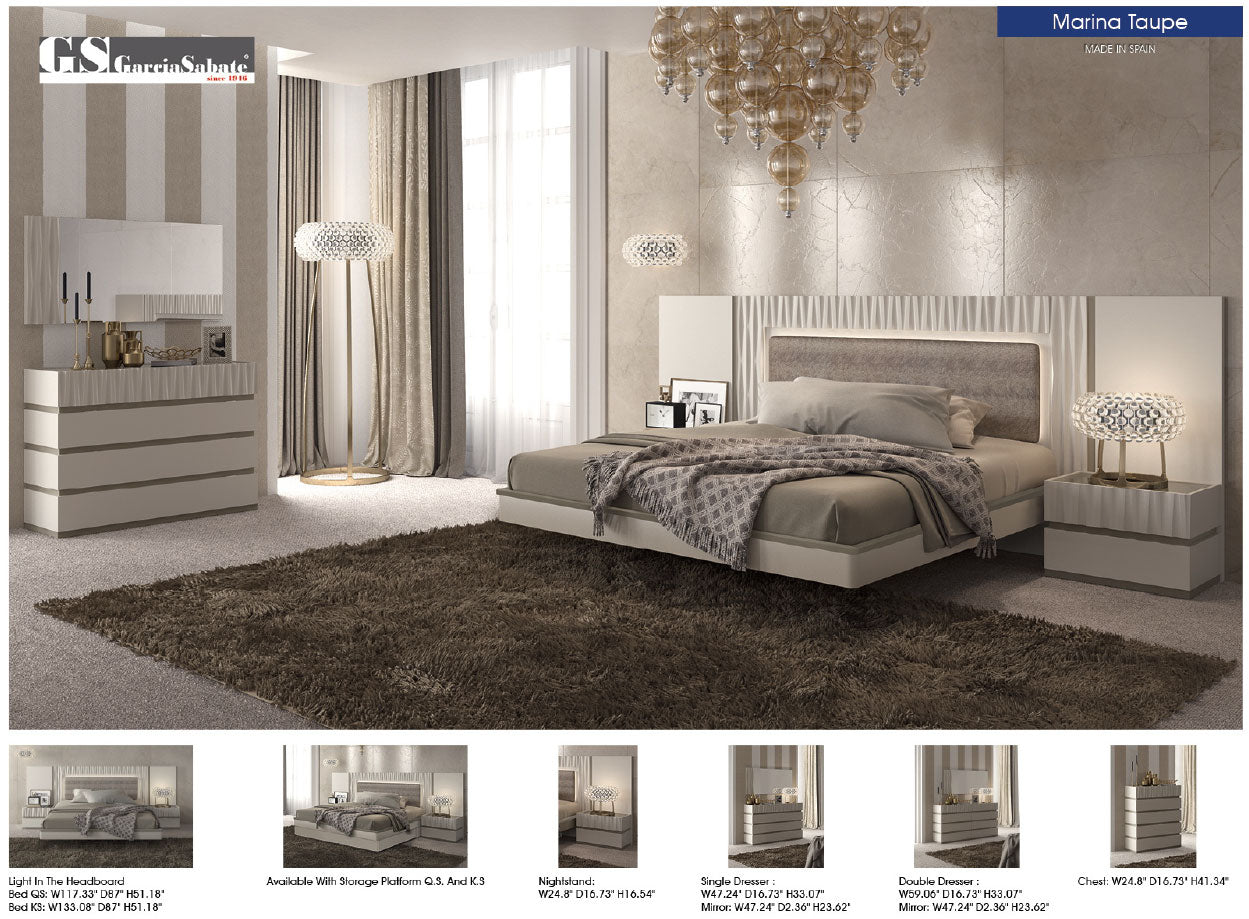 Bedroom Set with N/A Finish, Nightstand & Nightstands