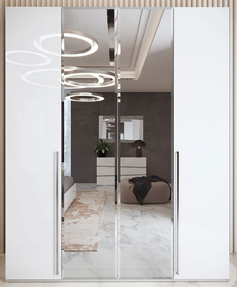 Classic Bedroom Mirror - 73 Inch