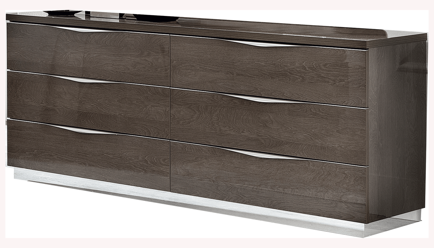 Classic Silver Birch Dresser - 68 Inch