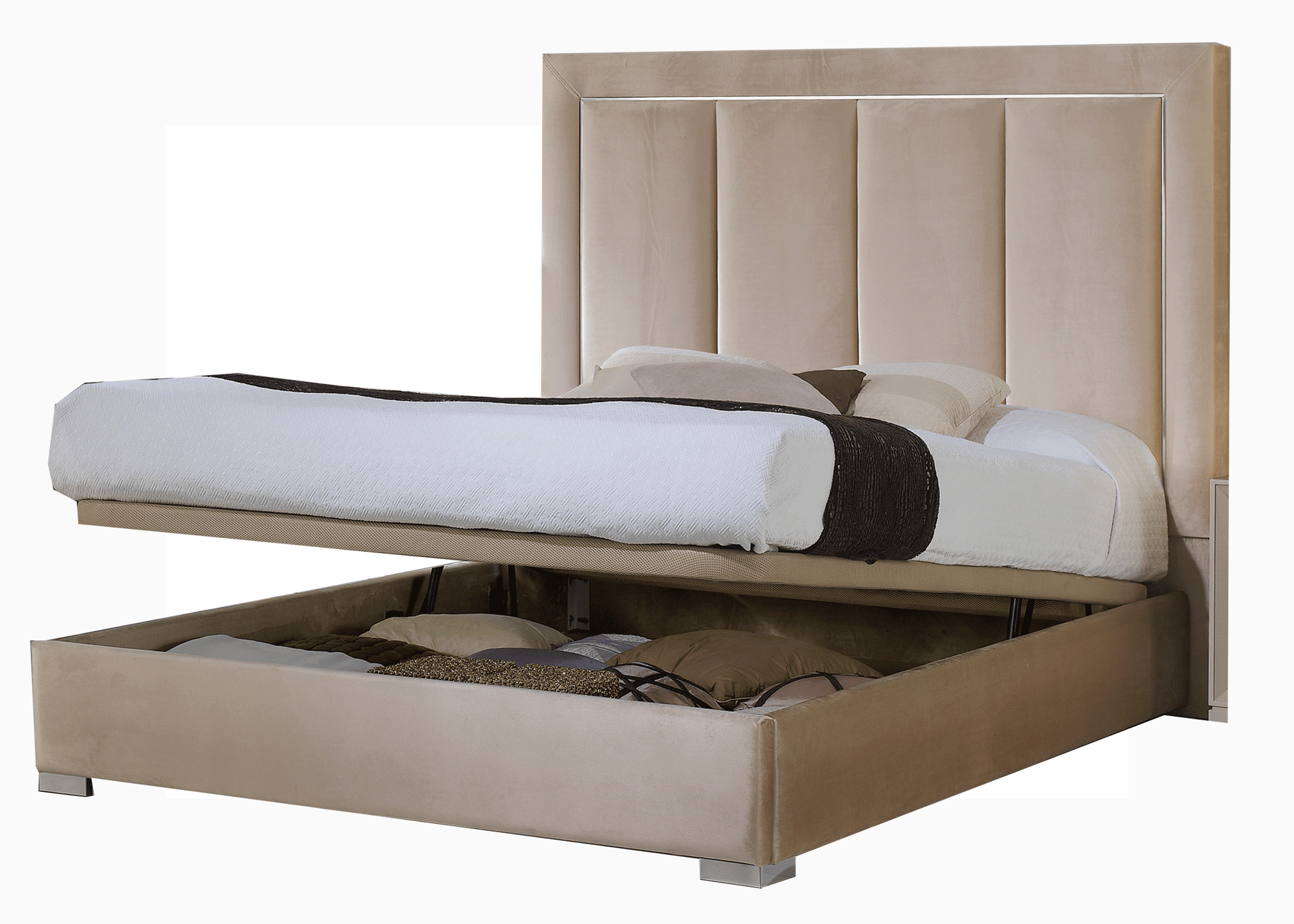 Classic King Storage Bed - 85 Inch