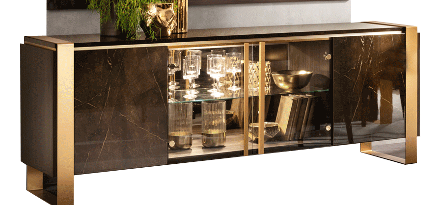 Classic Buffet Cabinet - 84 Inch - 84x21 Inch
