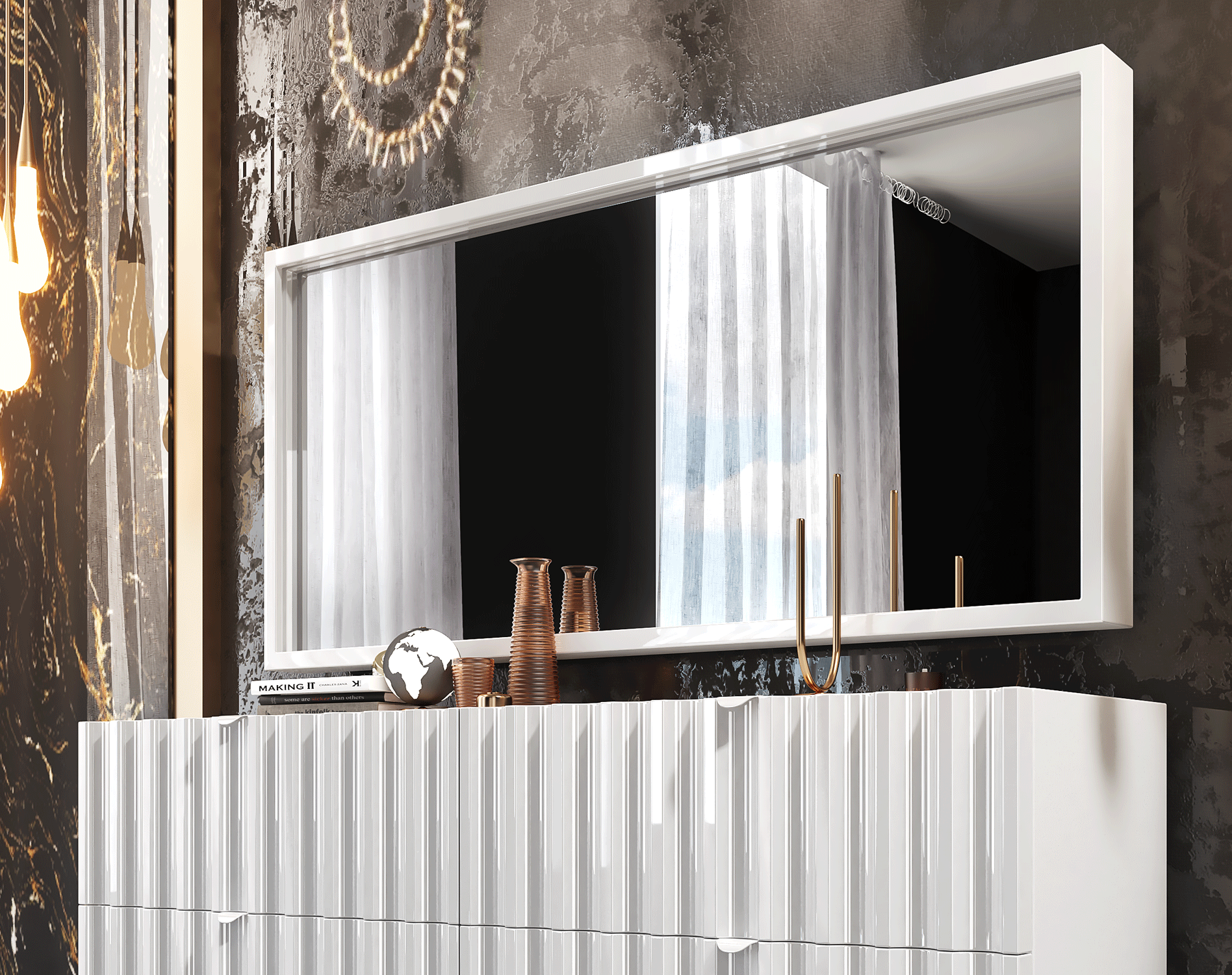 Classic Mirror - 59.06 Inch - 59.06x1.97 Inch