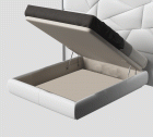Classic Queen Storage Panel Bed - 68.9 Inch - 68.9x84 Inch - 68.9x84 Inch