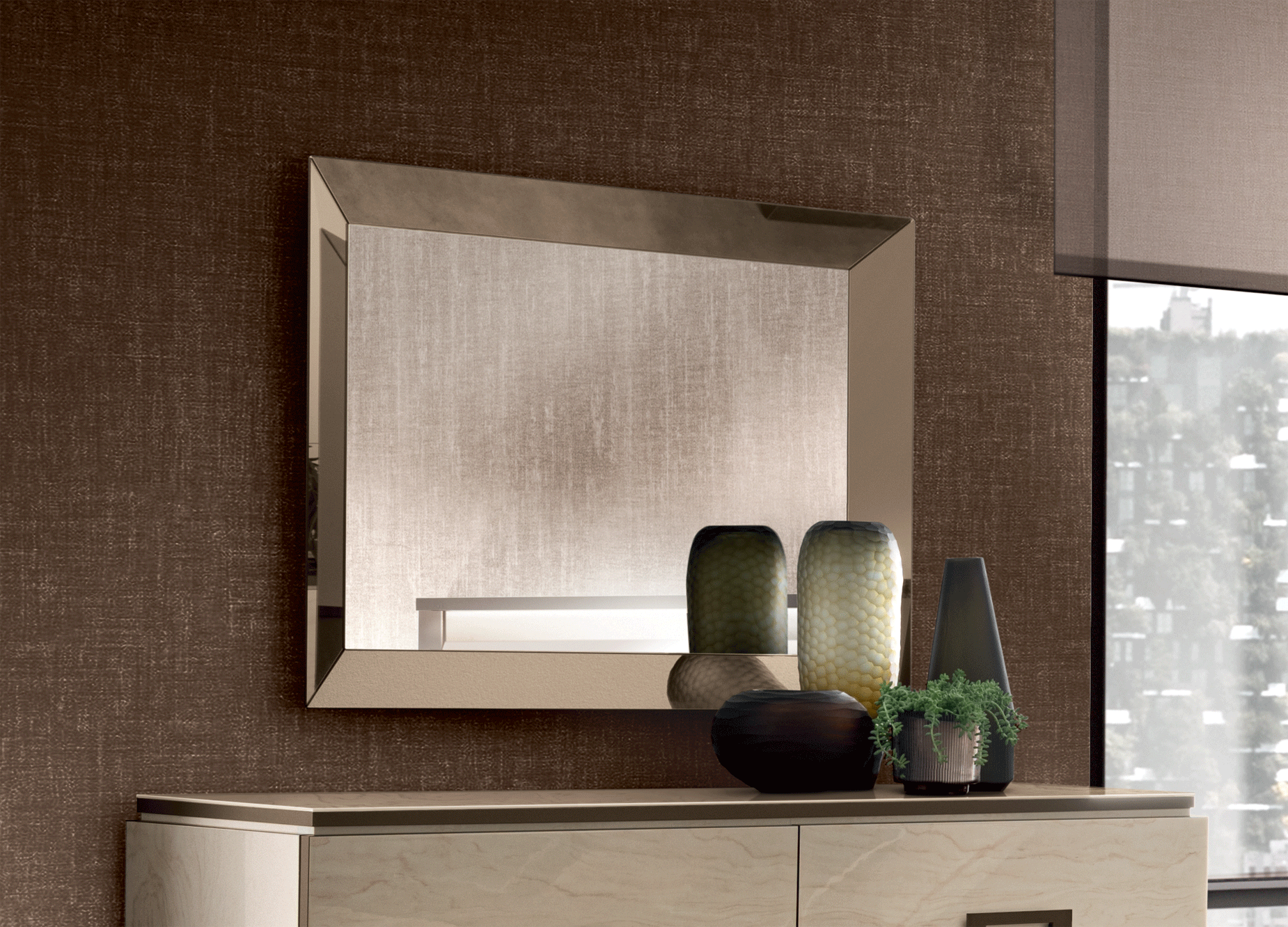 Classic Mirror - 44 Inch - 44x3 Inch - 44x3 Inch