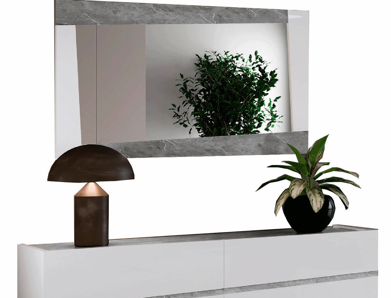 Classic Bedroom Mirror - 51 Inch