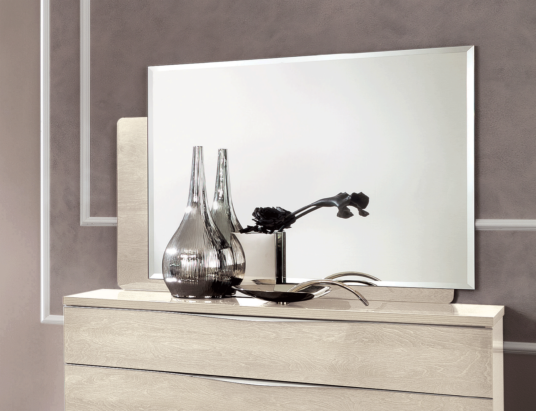 Classic Camel Bedroom Mirror - 47 Inch