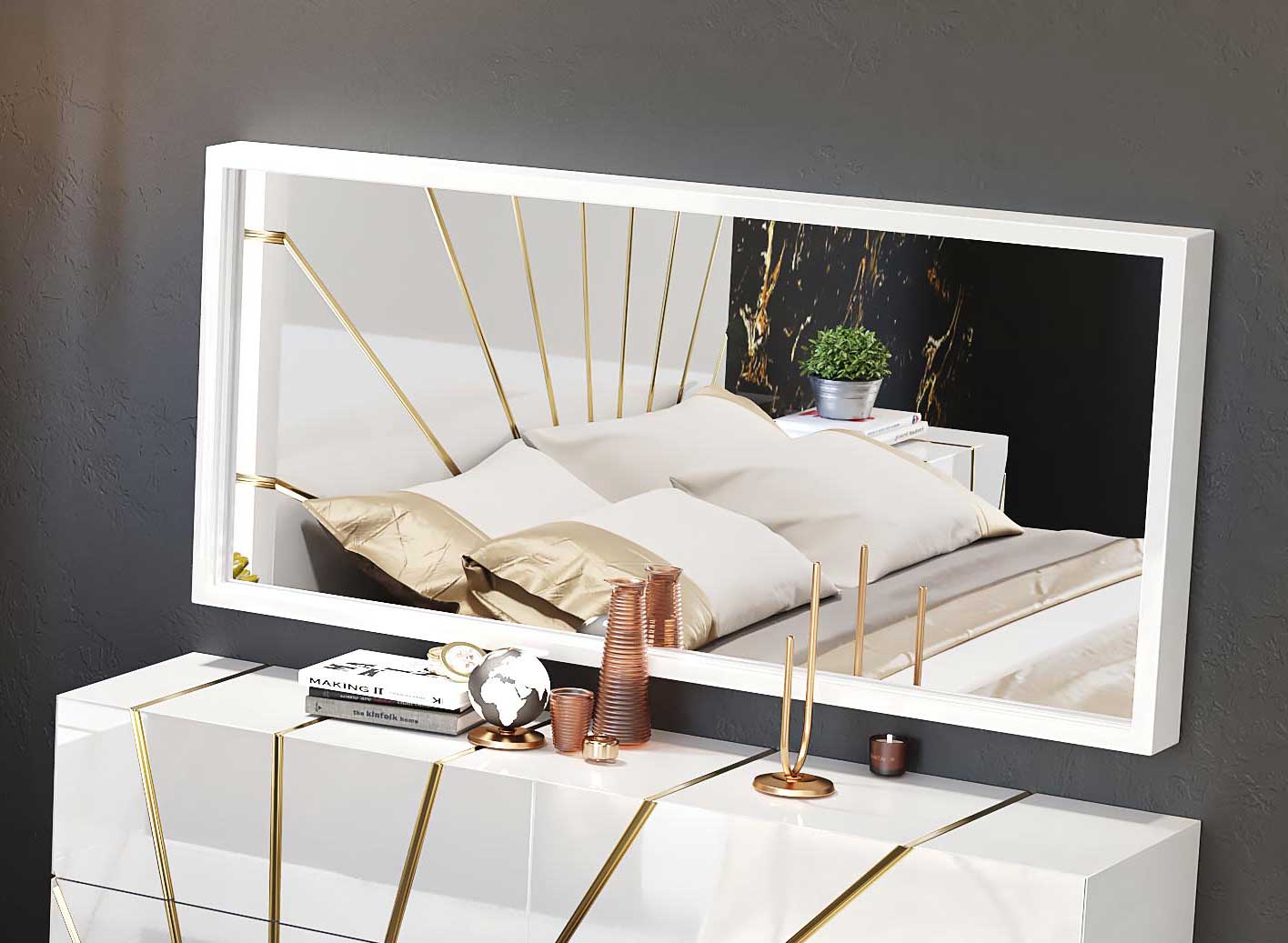 Classic Mirror - 59.06 Inch - 59.06x3.9 Inch - 59.06x3.9 Inch