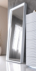 Classic White Mirror with White Finish - 59 Inch