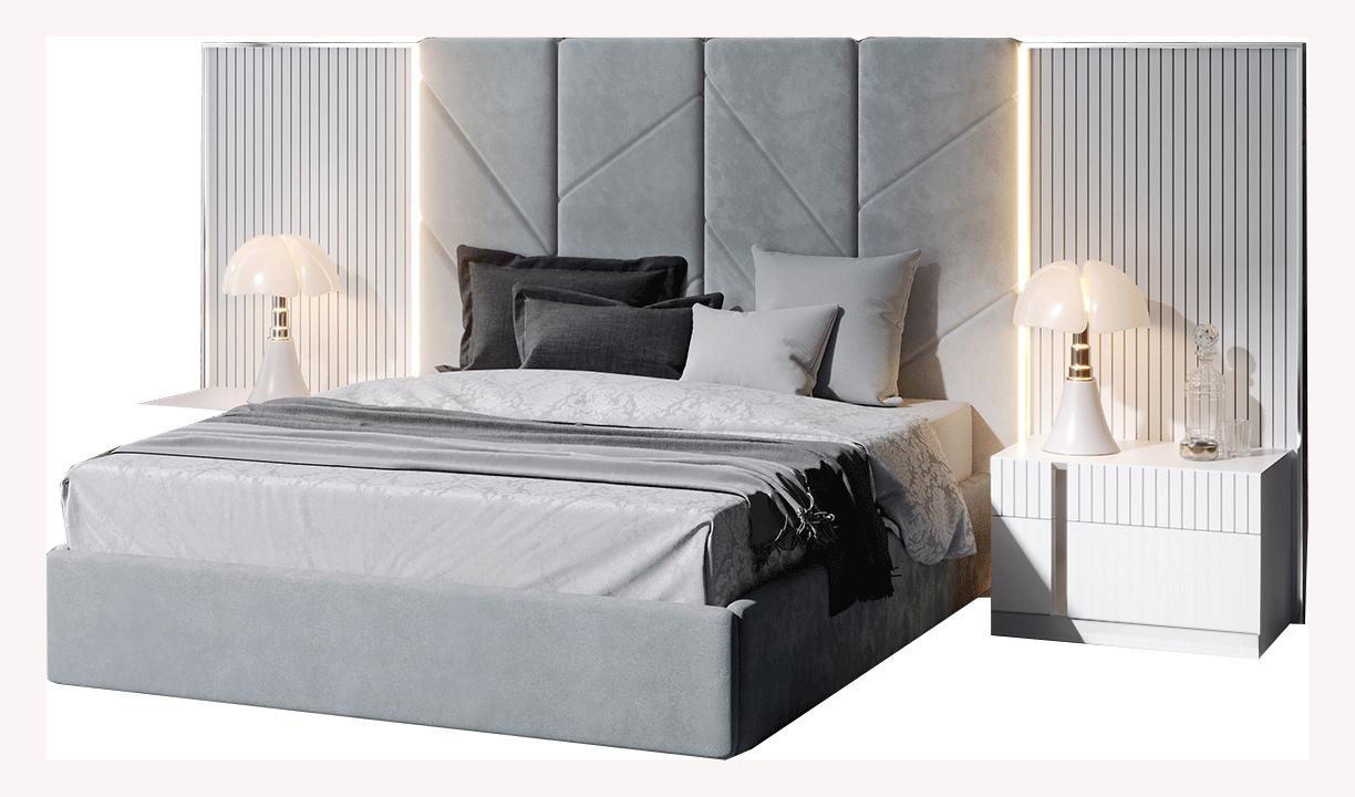 Classic King Bed - 135.83 Inch - 135.83x85.83 Inch