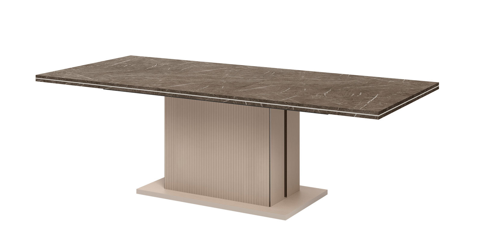 Classic Dining Table - 78.74/96.44 Inch - 78.74/96.44x40 Inch