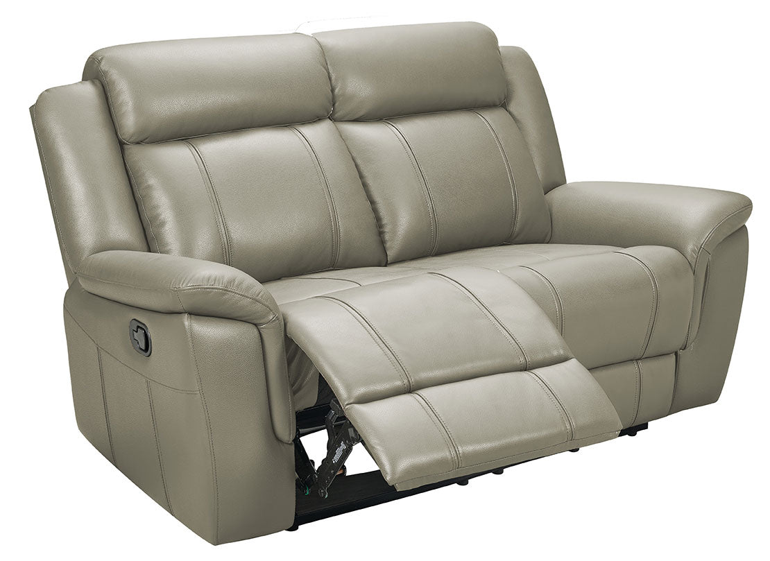 Contemporary Loveseat with Matte Finish - 75.59 Inch