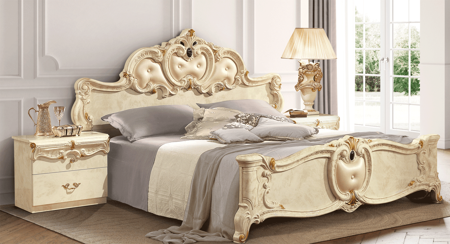 Classic Ivory Queen Bed