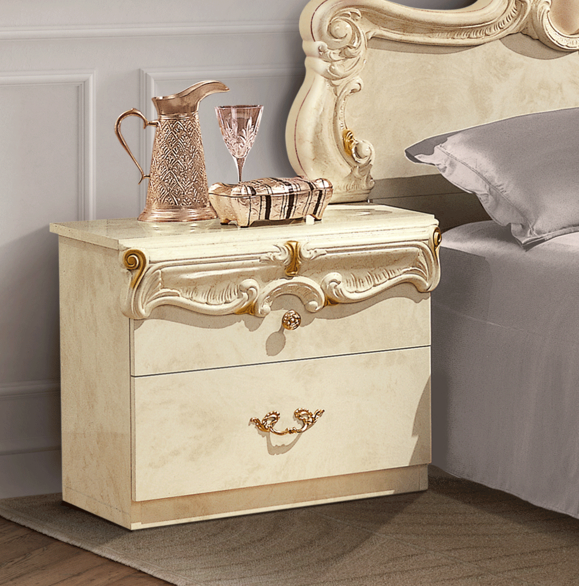 Classic Ivory Nightstand