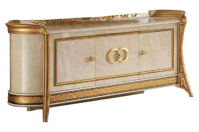 Classic Buffet Cabinet - 84 Inch - 84x21 Inch - 84x21 Inch