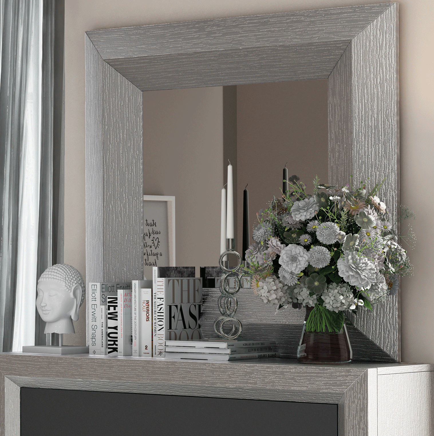 Classic Mirror - 39.37 Inch - 39.37x3.15 Inch