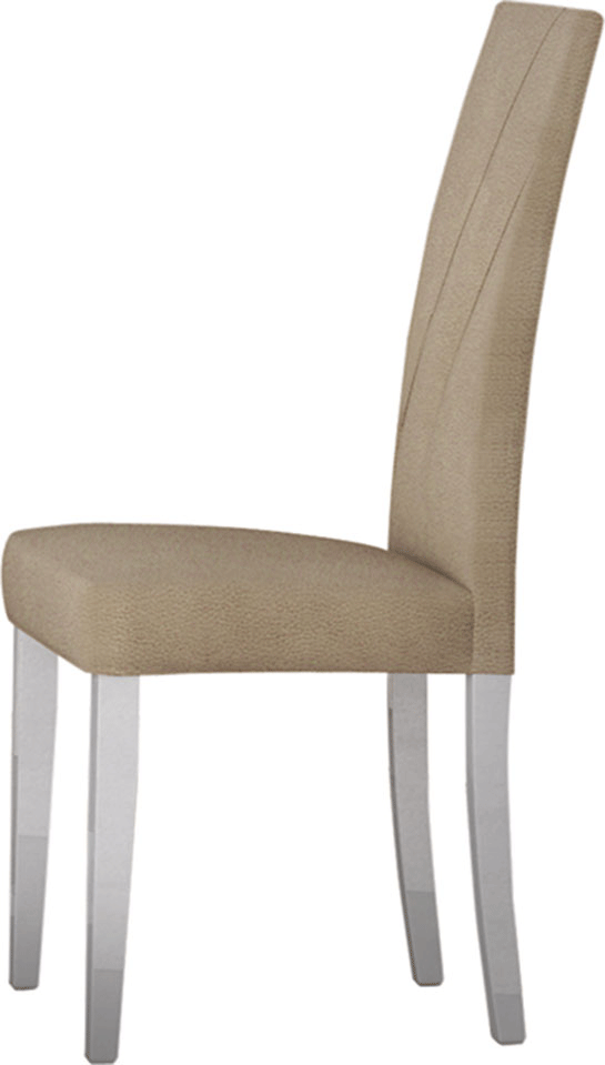 Classic Furniture Piece with Leather Finish - 19 Inch