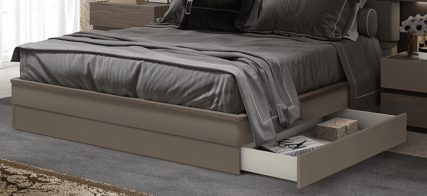 Classic Queen Storage Bed - 63.78 Inch