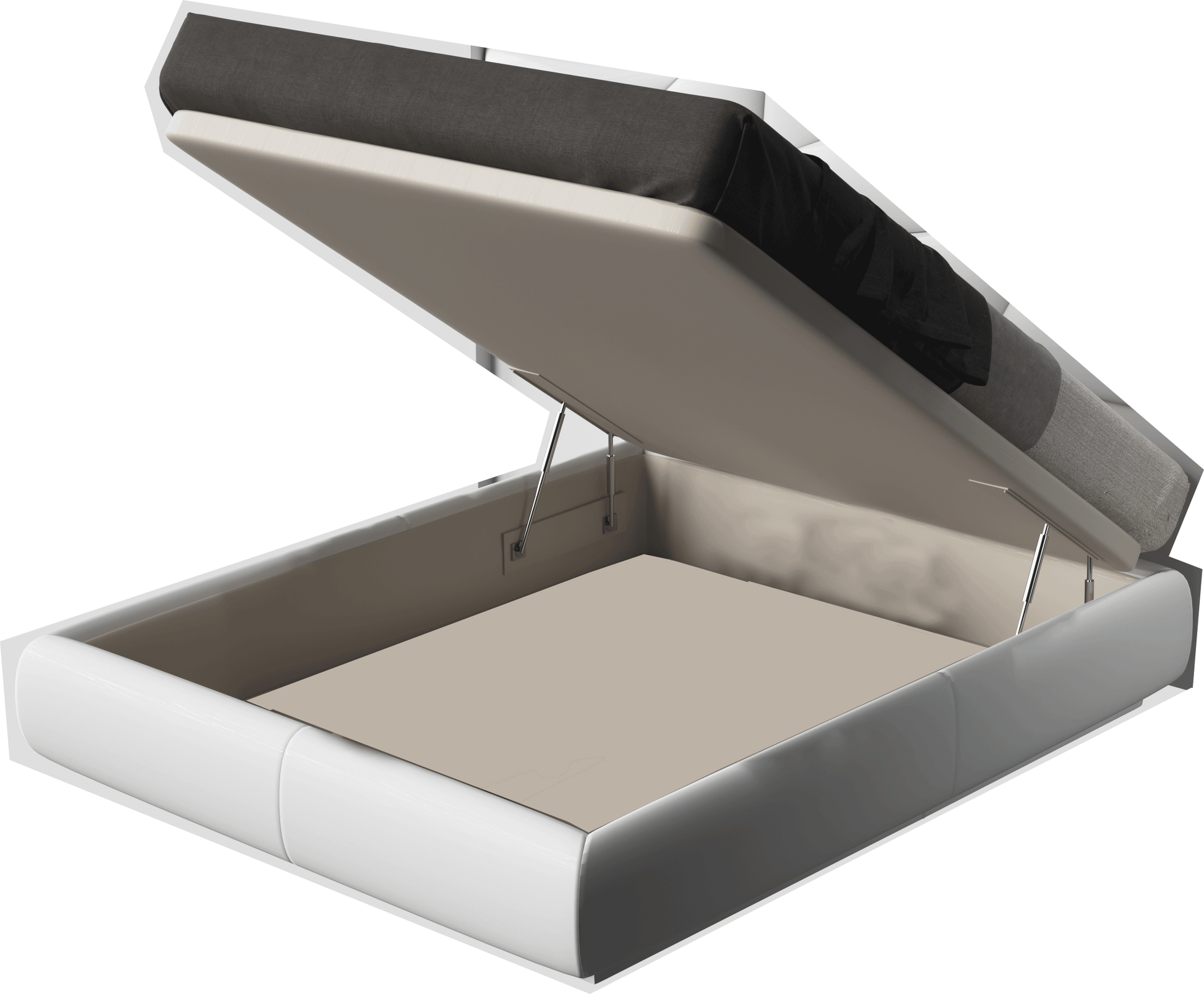 Classic Queen Storage Panel Bed