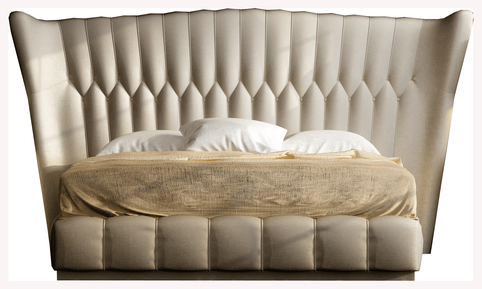 Classic Queen Bed - 88.58 Inch