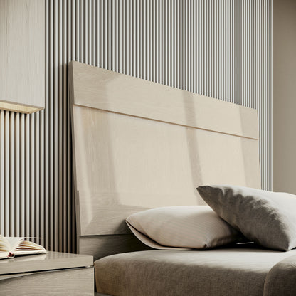 Complete Bedroom Setwith Beige High Gloss Lacquer, Special Order Finish