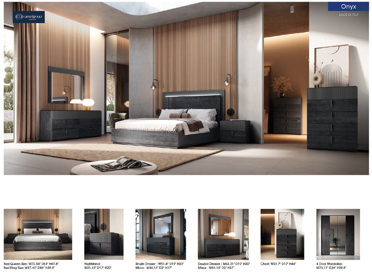Complete Bedroom Setwith Silver Mat - 029