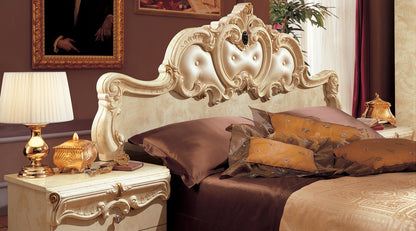Complete Bedroom Setwith Ivory High Gloss Lacquer