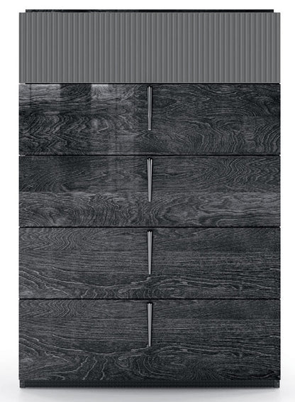 Complete Bedroom Setwith Silver N/A - 31.7 Inch