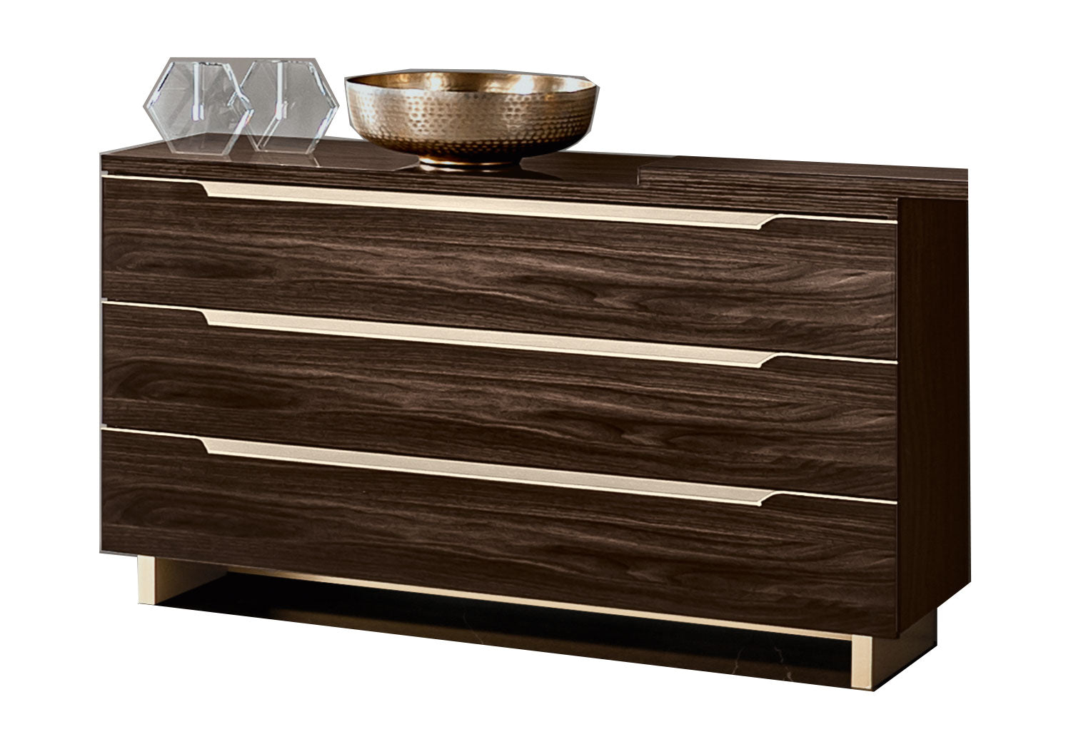 Complete Bedroom Setwith Walnut N/A - 53.15 Inch