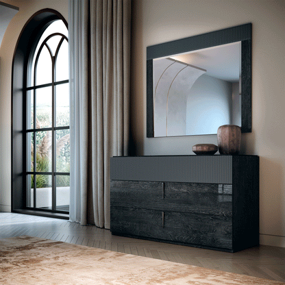 Complete Bedroom Setwith Silver N/A - 46.14 Inch