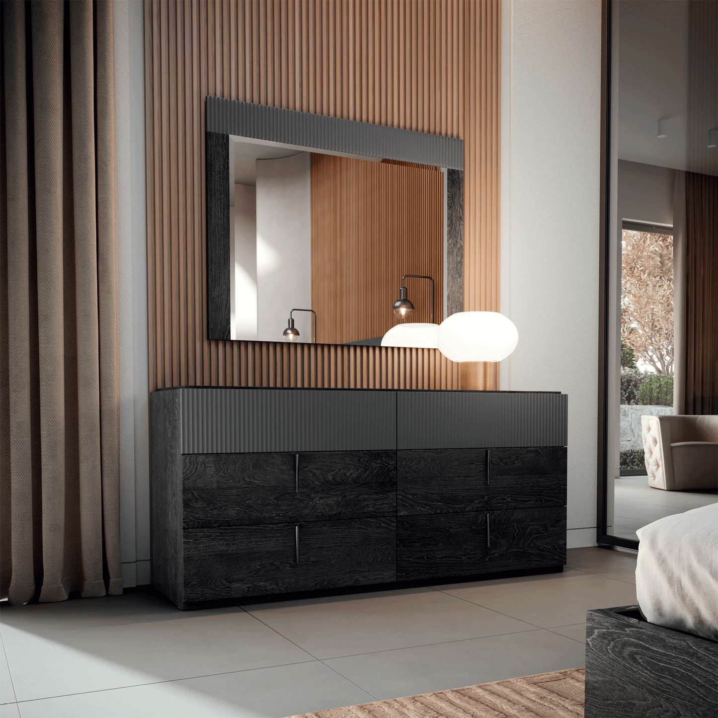 Complete Bedroom Setwith Silver Mat - 026