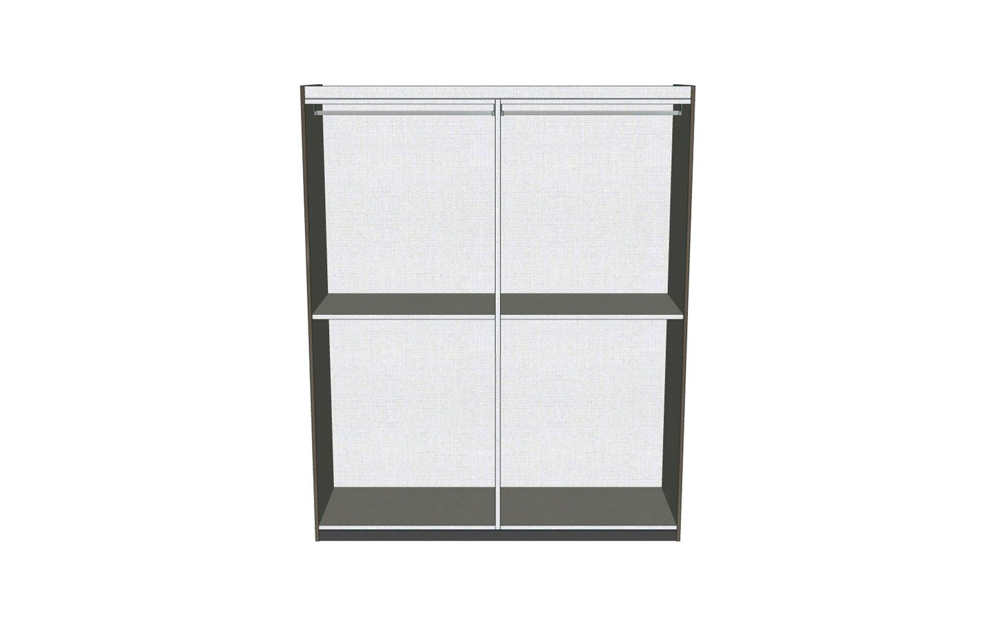 Complete Bedroom Setwith Silver High Gloss Lacquer