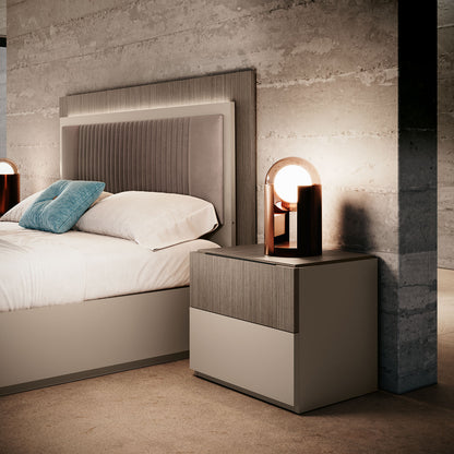 Complete Bedroom Setwith Walnut N/A - 23.43 Inch