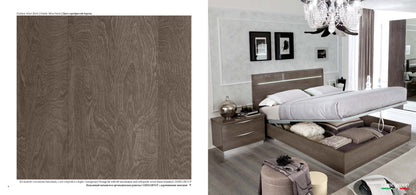 Complete Bedroom Setwith Silver High Gloss Lacquer