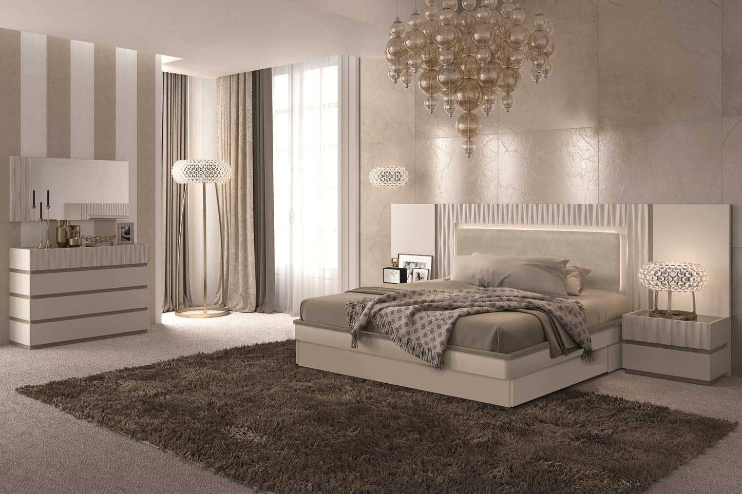 Bedroom Set with N/A Finish, Nightstand & Nightstands