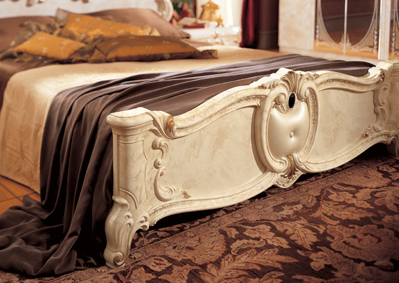 Complete Bedroom Setwith Ivory High Gloss Lacquer